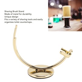 Depisuta Universal Shaving Brush Stand, Metal Men Shaving Brush Organizer Holder for Bathroom, Accommodates Various Tools, Prevents Harmful Substances, Compact and Space Saving