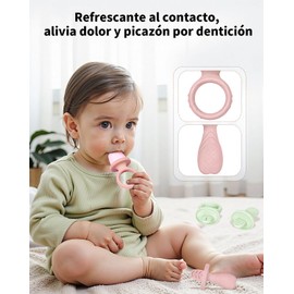 KOSMOX Molde para Paletas de Hielo Bebé con 4 Moldes de Silicona para Leche Materna o Frutas BPA Free Antiderrame Apto para Lavavajillas y Congelador