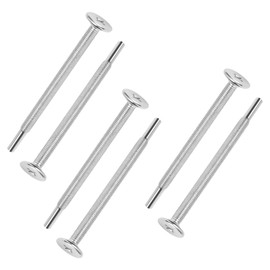 Microwave Mounting Bolts WB01X10180 for GE Microwaves, Mounting Flat Bolt Used to Microwave Cabinet Mounting Installation, 3.87" L, 6 Pack