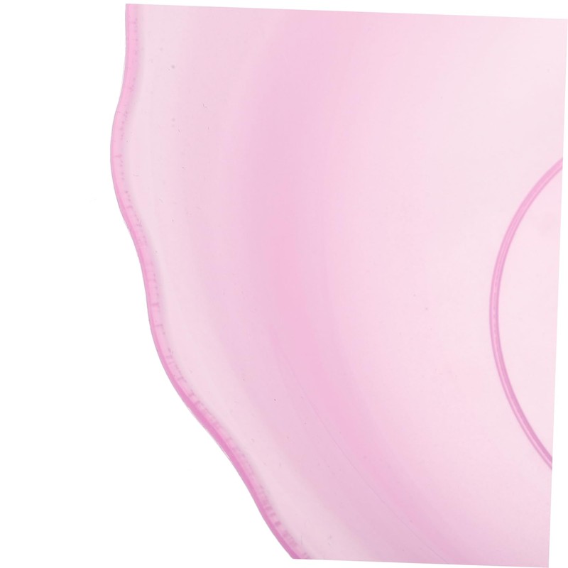 Plastic Face Washing Basin with Floral Ears Multi-Functional Skincare Accessories