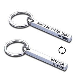 Funny Birthday Gifts for Teen Boys Girls Don't Do St Keychain Christmas Stocking Stuffer for Women Men Teenager Son Daughter from Mom Graduation Valentine Humor Gag Gifts Mother to Kids