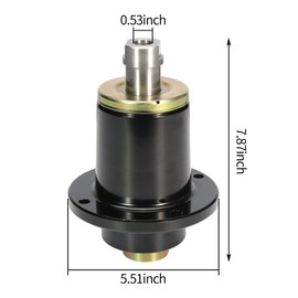 Viwerel Spindle Assembly Replace 037-6015-50, 037 6015 00 for Bad Boy Maverick, CZT, ZT Elite, Pup Lightning 48" 50" 52" 60" 72" Deck and for Outlaw XP 2015-2016 (Pack of 1)