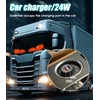 LED Devil Eyes for Truck Windshield, Extra-Large 52.3"x7.5" 1Pcs Eye
