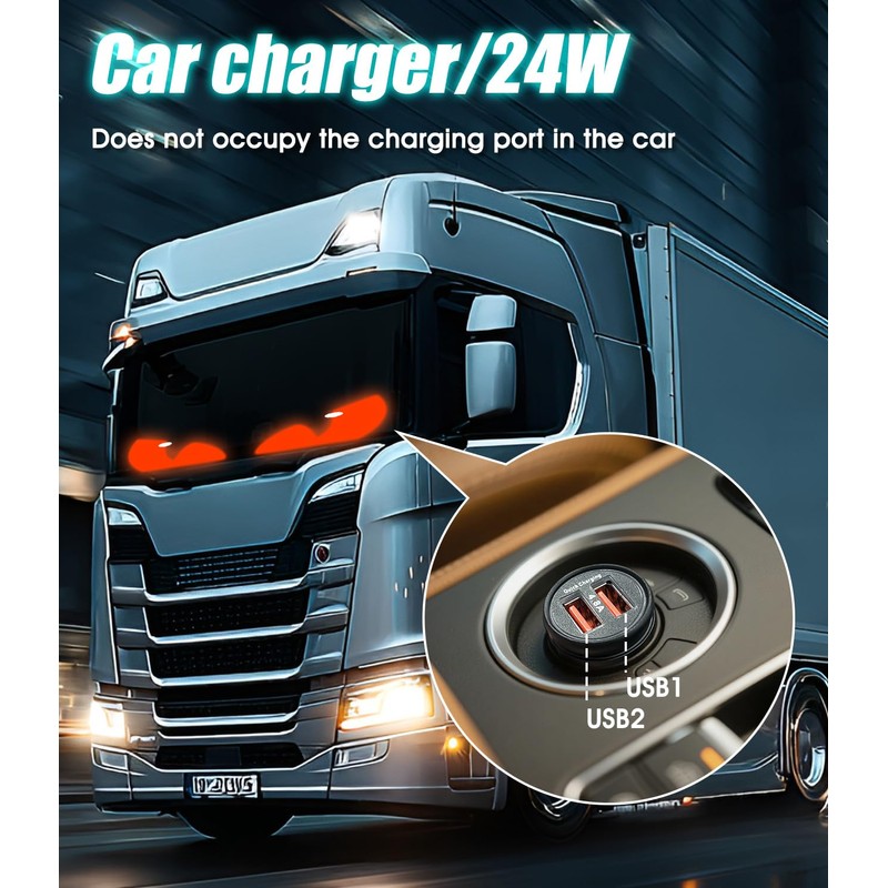 LED Devil Eyes for Truck Windshield, Extra-Large 52.3"x7.5" 1Pcs Eye