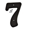 Hy-Ko 6" Plastic House Number, Modern Raised Numbers for Exterior
