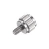 sourcing map 4pcs Vernier Calipers Locking Screws M2.5x4mm Round Flat