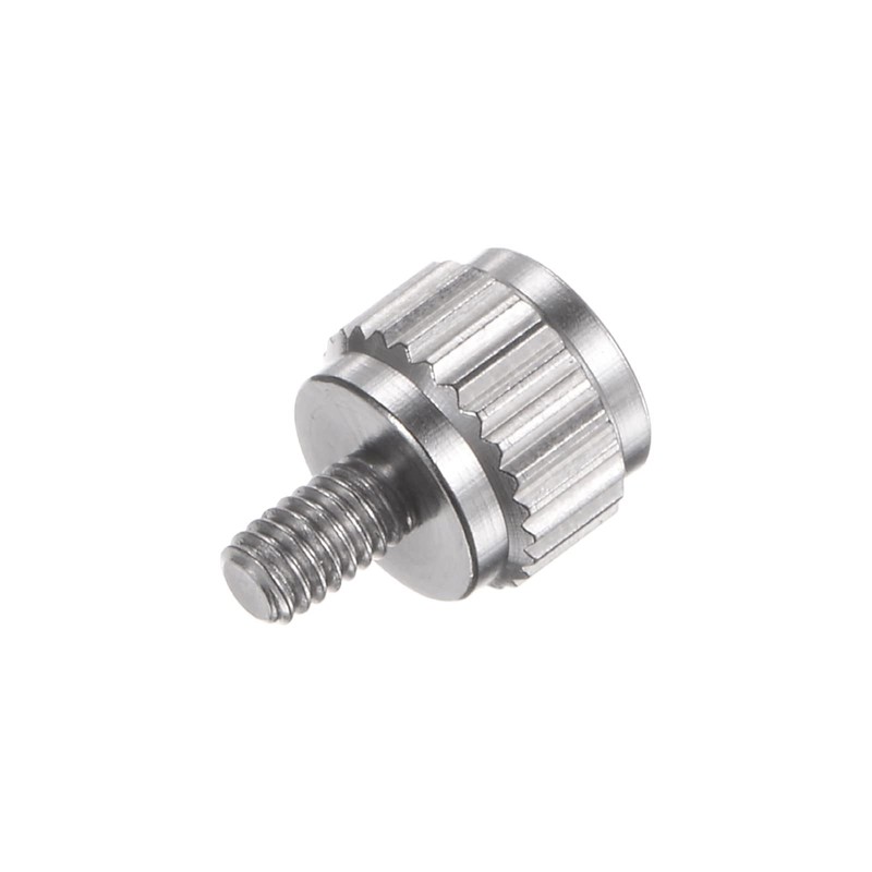 sourcing map 4pcs Vernier Calipers Locking Screws M2.5x4mm Round Flat