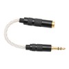 4.4mm Balanced Female to 3.5mm Stereo Male Adapter Cable Gold