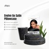 Evolve "Go Satin" Pillowcase Black