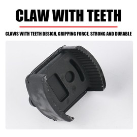 JNNJ Ölfilterschlüssel, 60mm-80mm Ölfilterschlüssel Verstellbar, Universal Remover Kit Werkzeug Für Auto Motorrad Ölfilterspinne, 12,5mm Ölfilter-Entfernungswerkzeug