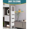 GORWARE 4 Step Ladder, Foldable Step Stools 330lbs Lightweight Sturdy