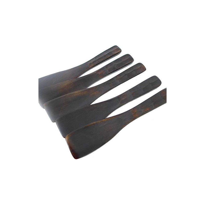 Monjayaki Spatula (Slim), Set of 5, Teflon Friendly, Mini Trowel