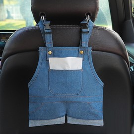 Genérico Porta Pañuelos para Coche Dispensadora Interior Auto,Dispensador de Pañuelos Vehicular - Compatible con Vehículos, Remolque, Autocaravana, Sedán Y Camión
