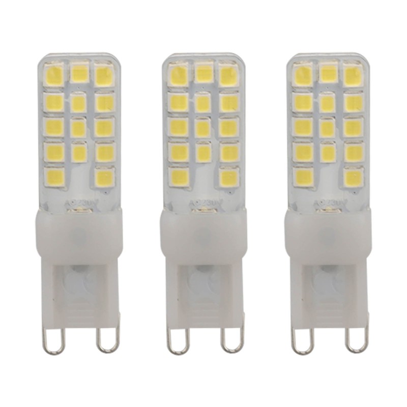 3Pcs G9 LED Light Bulb Dimmable Energy Saving Bi Pin