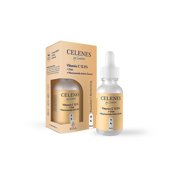 Celenes Vitamin C 12.5% + Oats + Niacinamide Active Yüz