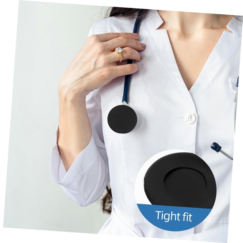 NOLITOY 5pcs Soft Stethoscope Protective Covers for Reusable Stethoscope Sleeves
