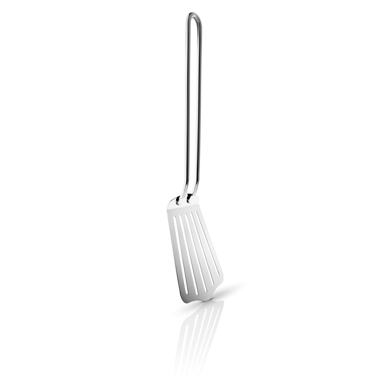 Eva Trio Long Stainless Steel Spatula Ideal for Turning Fried
