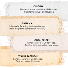 Dermablend Illuminating Banana Powder, Loose Setting Powder Makeup for Brightening and a Long-Lasting Luminous Finish, up to 16hr Wear, 0.63 oz