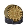 BOXIMIAO Drink Coasters with Holder Stand Set of 6, Mandala