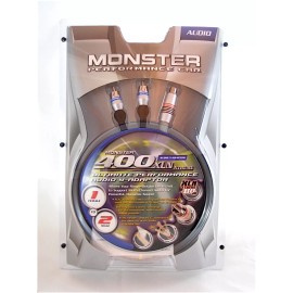 Monster Cable  Monster Cable 400 XLN® XTREME Audio Y-Adapter (2M~1F) RCA Adapter 1’ Pair