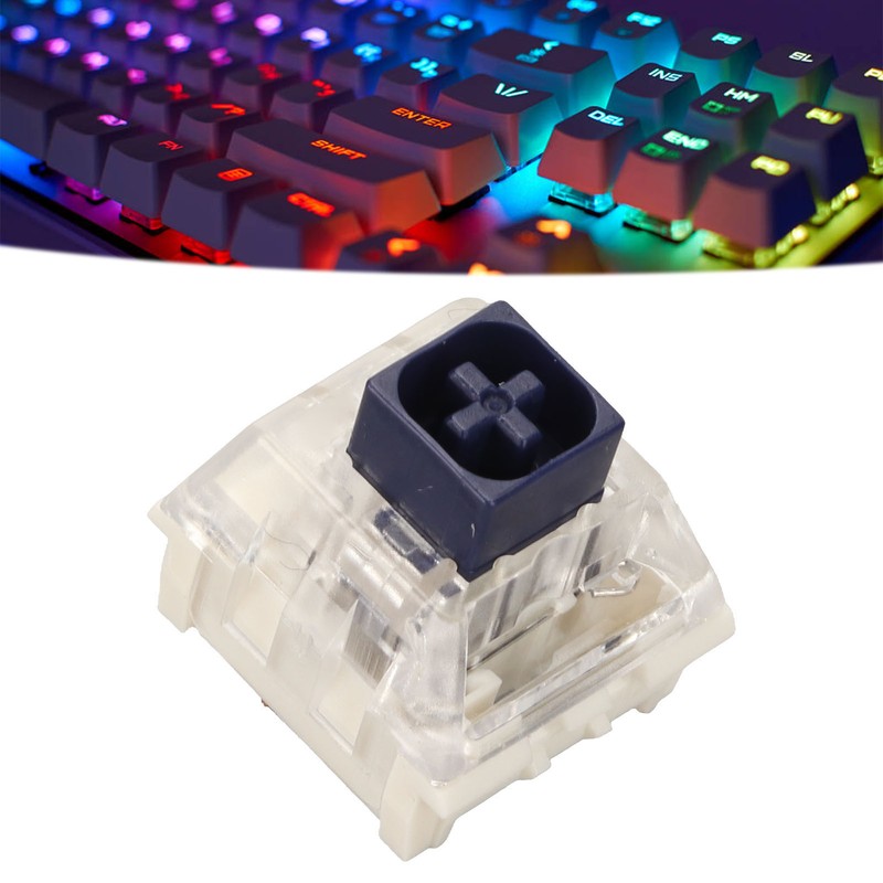 30pcs Mechanical Keyboard Switches Waterproof Backlight DIY Keyboard Switch for