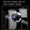 12 Inch Shower Head, High Pressure Rainfall/Handheld Dual Shower Combo-