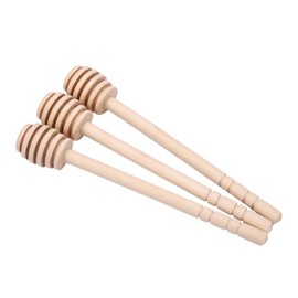 24 Palitos de Miel, Cuchara de Miel, Agitador de para Mezclar Miel, Varita de Miel para Tarro de Miel, Dispensar Llovizna, Miel, Boda, Fiesta, Servidor, Herramientas de (15 seis
