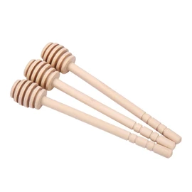 24 Palitos de Miel, Cuchara de Miel, Agitador de para Mezclar Miel, Varita de Miel para Tarro de Miel, Dispensar Llovizna, Miel, Boda, Fiesta, Servidor, Herramientas de (15 seis