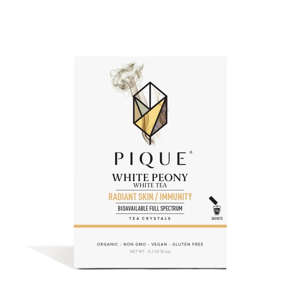 PIQUE Pique Organic White Peony Tea Crystals - Antioxidants for
