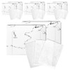 Christmas 13 Cotton Pads, 160 Sheets, 8 Pieces / 크리스마 13 화장솜, 160매입, 8개