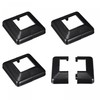 sourcing map Post Skirt, 4pcs 60x60mm/2.36x2.36" Plastic Split Style Post