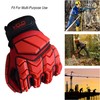 HANDLANDY Anti Vibration Gloves, SBR Padding, TPR Protector Impact Gloves,