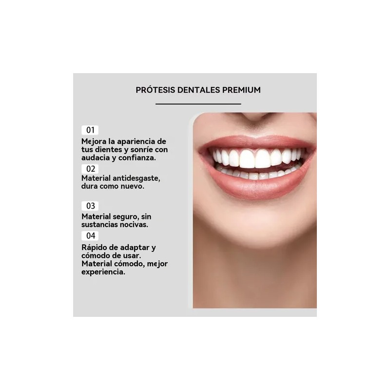 Dentadura Postiza Estética Premium Sorriso