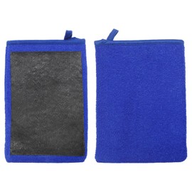 YUYUDEHM 2 Pack Clay Towel Mitt 8 x 5 Inch, Microfiber Car Clay Bar Mitt for Car Detailing