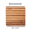 Ironwood Gourmet Sedona Trivet, Set of 2 Acacia Wood Hot