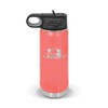 RDW English Bulldog Puppy Water Bottle 20 oz - Laser