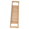 Bamboo Bathtub Tray Simple Durable Bathtub Rack Book Wine Holder