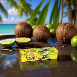 Anastasia Confections Coconut Patties, Key Lime Flavor, 12 oz, Patties, Coconut Patties, Anastasia Coconut Patties Original, Florida Candy, Lime Coconut Candy (PACK 12)