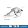 A ABSOPRO Universal Gas Inline Fuel Filter 6mm OD Gasoline