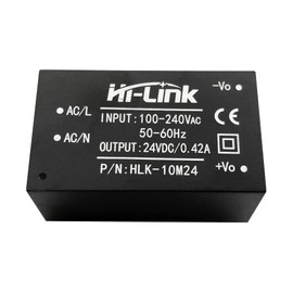 ATEC - HVAC (10M 03/05/09/12/15/24) AC (220V) / DC (3.3V/5V/9V/12V/15V/24V) Mini Power Supply Module - (5PZ x [10M24 (24V-0.42A-10.42A-10.W)])