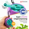 AUTDOOR® Extendable Washing Line with Fold-Out Hand Crank for Effortless