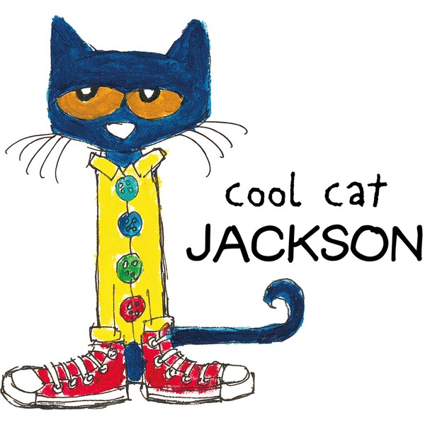 Personalized Pete The Cat Decal – Cool Cat Custom Name