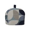 Reno Geometric Navy Mineral Grey Pot Warmer Tea Cosy