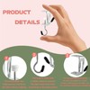 11 Pcs Desk Hook for Bag,Upgraded 2-Hook Metal Clamp Hooks,Purse