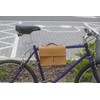 London Craftwork Classic Frame Satchel for Bicycle Genuine Leather Honey