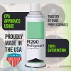 Leak Saver R290 Refrigerant - 8oz Upright Charging Self Sealing