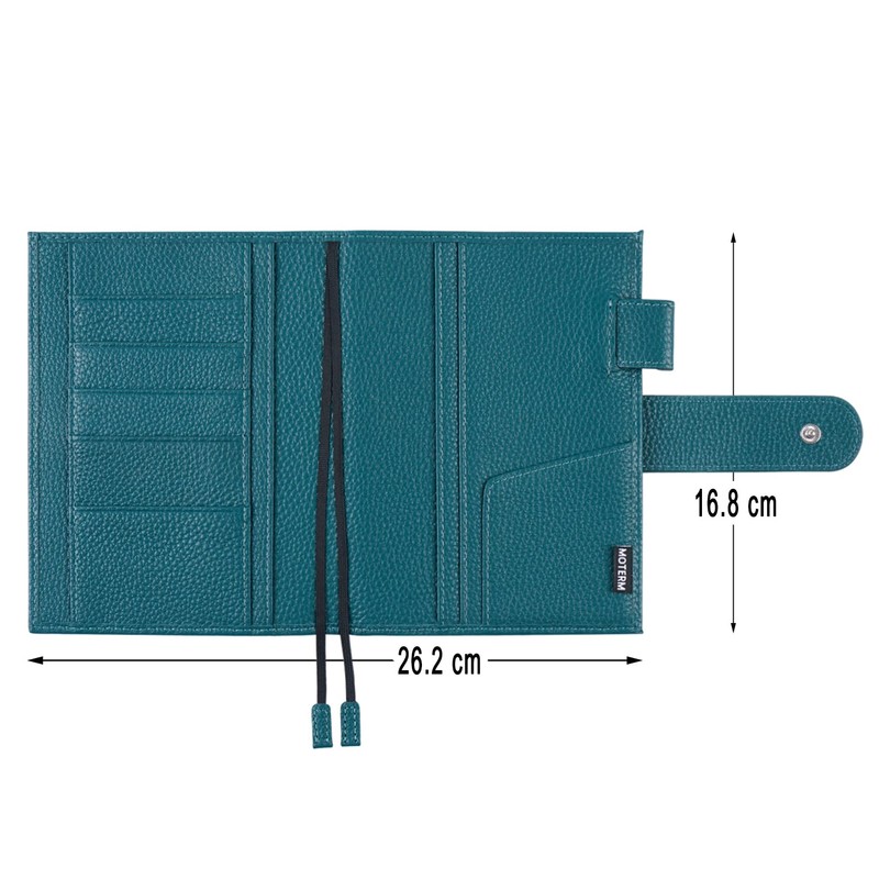 Moterm Leather Cover for A6 Notebook - Fits Hobonichi Cousin,