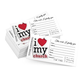 500 Church Offering | Tithe Donation Envelopes (Love)