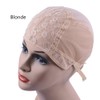 Double Lace Wig Cap Weaving Wig Cap with Adjustable Straps