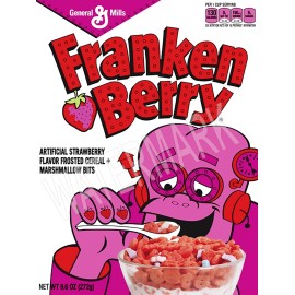Franken Berry Monster Cereal Vintage High Quality Metal Magnet 3 x 4 inches 9443